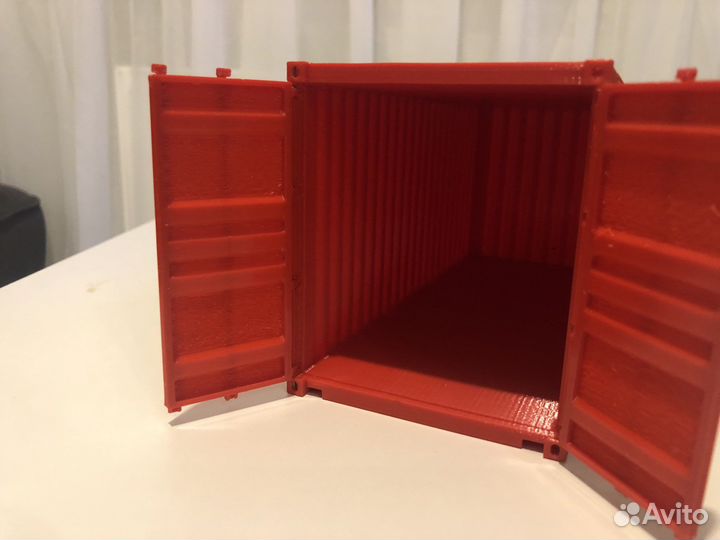 Контейнер 20 футов маштаб 1:30
