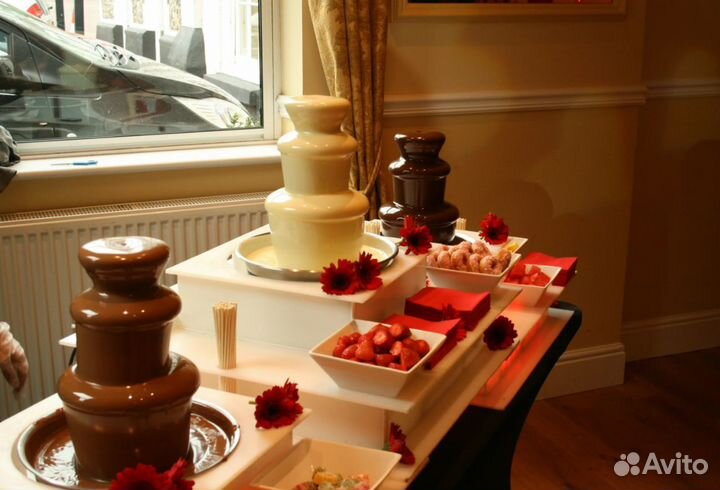 Шоколадный фонтан аренда