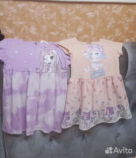 Вещи пакетом на девочку 92 98