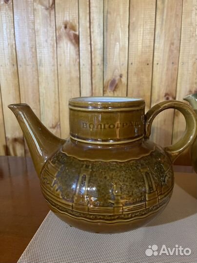 Чайник глиняный Волгоград, керамика