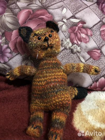 Игрушка ручной работы. Котик