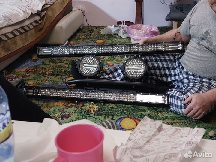 Световая балка на крышу нивы ваз