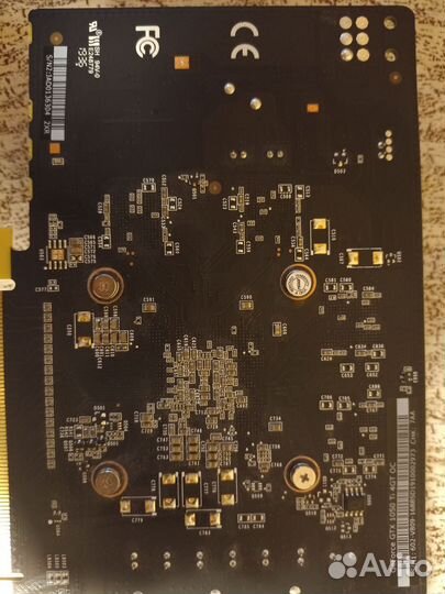 Видеокарта GTX 1050ti 4gb msi