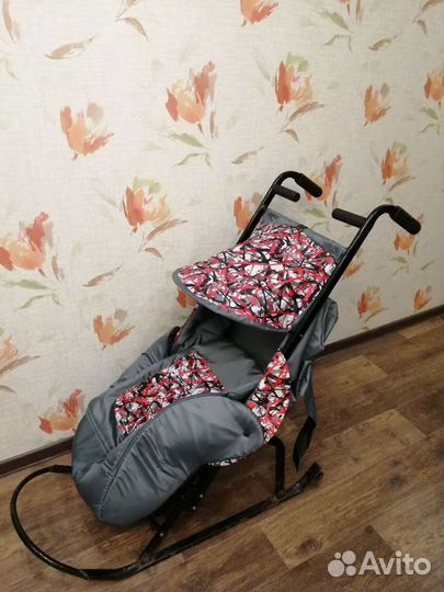 Коляска санки