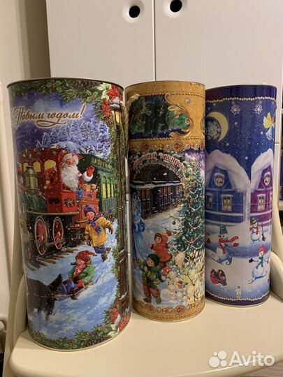 Коробка от новогоднего подарка