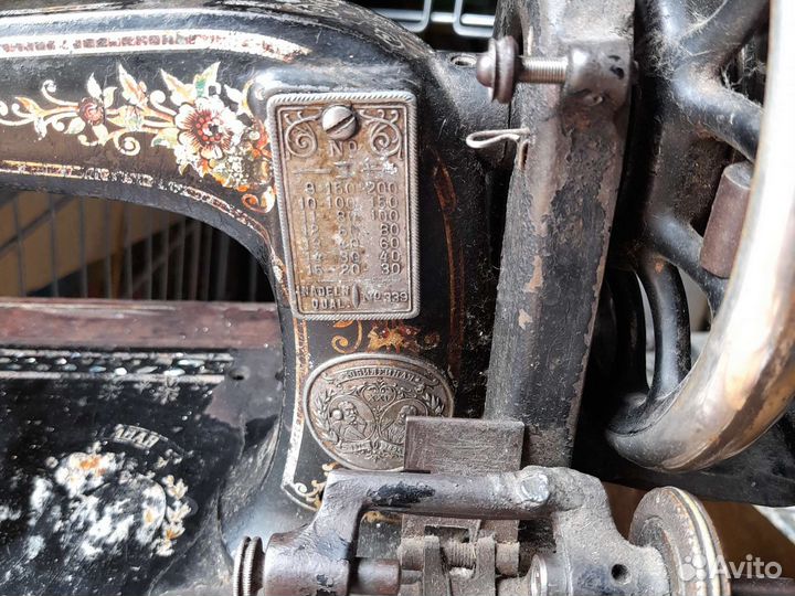 Швейная машинка naumann 1870г юбилейная