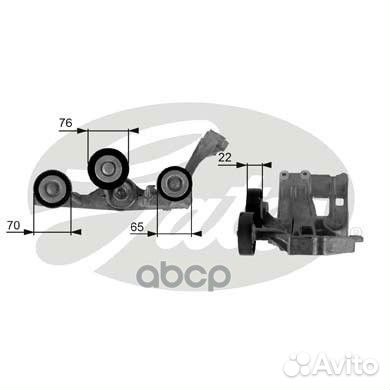 Натяжитель поликл.ремня 7808-21329 T38429 Gates