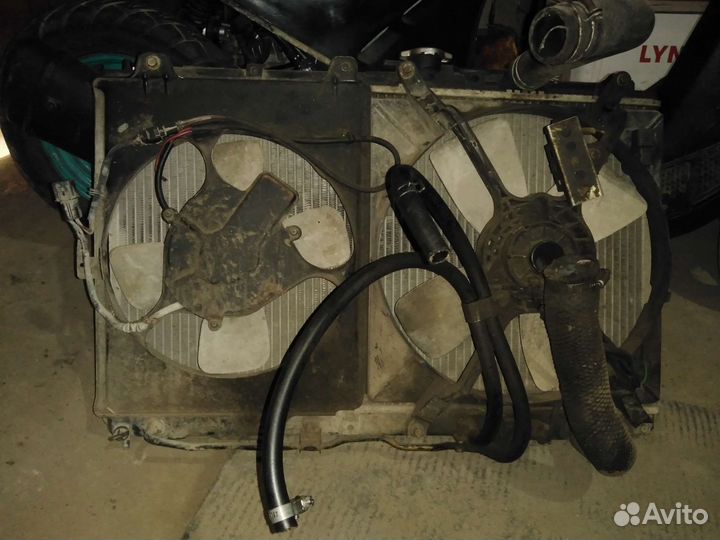 Радиатор mitsubishi rvr n23w 4g63