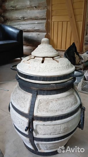 Тандыр в комплекте со приборами