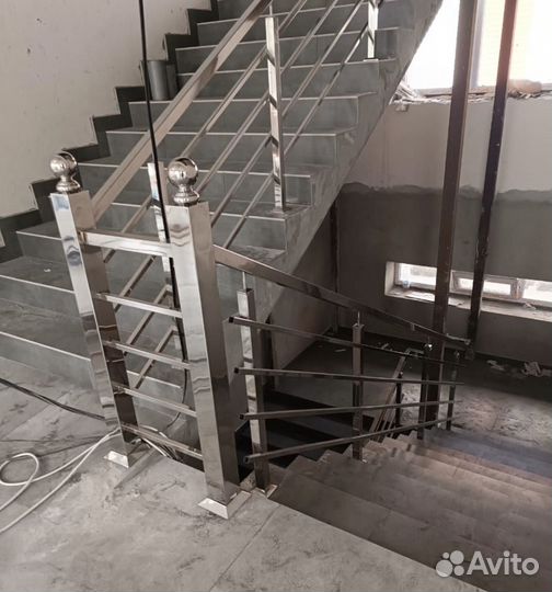 Перила из нержавеющей стали