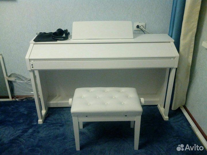 Белое цифровое пианино Casio Celviano AP-460WE