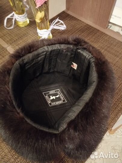 Норковая шапка