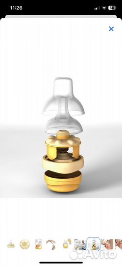 Соски бутылочные (Смартсоска Calma)