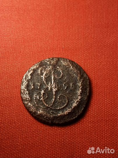 Монета Екатерина 2