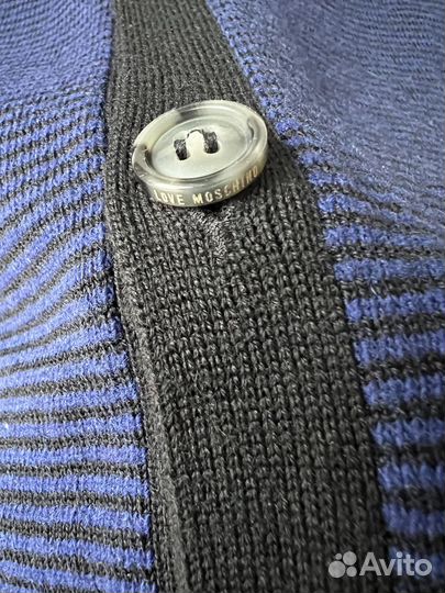 Кардиган новый мужской Love Moschino 48-50