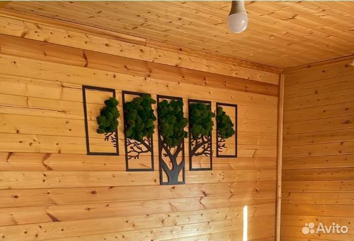 Панно из дерева