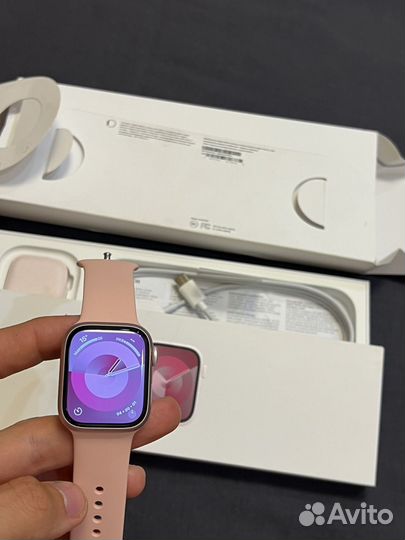 Apple watch 9 41 mm 99%АКБ на гарантии