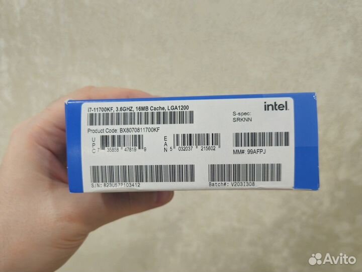 Процессор Intel Core i7 11700KF BOX