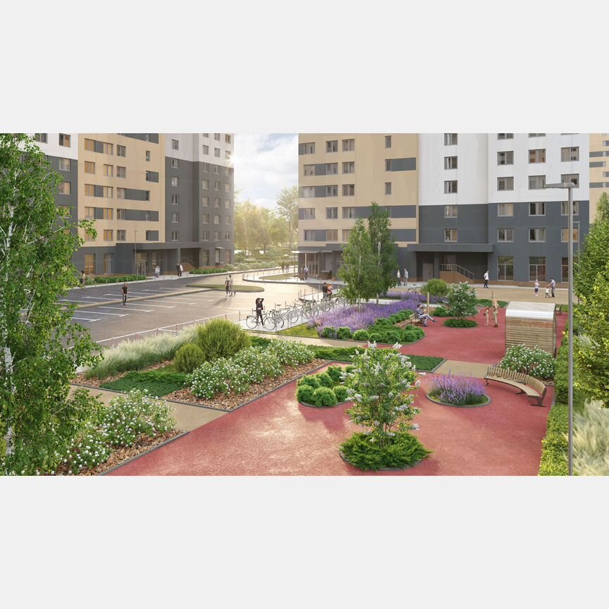 2-к. квартира, 57 м², 10/21 эт.