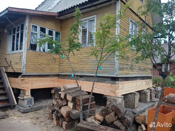 Подъем Дома, замена венцов, кровли, полы