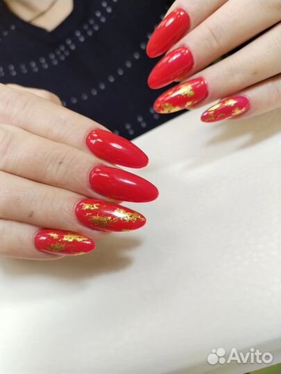 Маникюр, гель-лак,брови, массаж лица