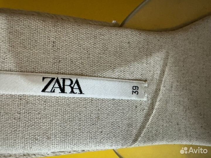 Шлепанцы zara