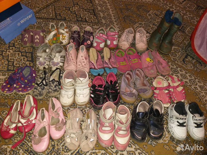Обувь для девочки до 27 размера
