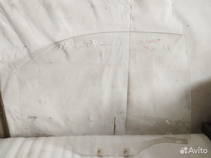 Стекло задней правой двери шевроле ланос