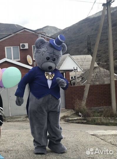 Ростовая кукла Мишка Тедди и Зайка Поздравления