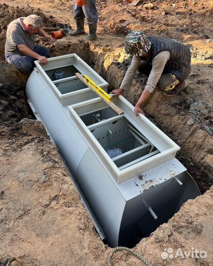 Автономная канализация для частного дома под ключ