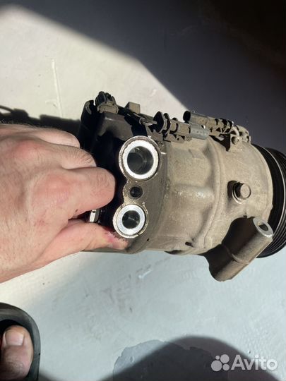 Компрессор кондиционера opel insignia