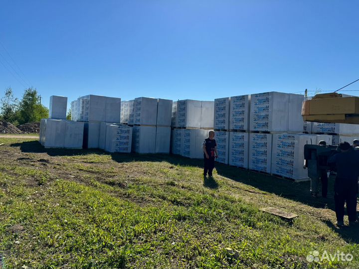 Пеноблоки с завода Бонолит