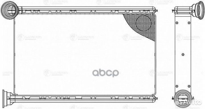 Радиатор отоп. LRh 0935 luzar