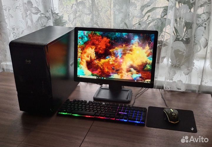 Игр.набор.i5-2300.8gb.ssdhdd.GTX1050TI-4GB+жк