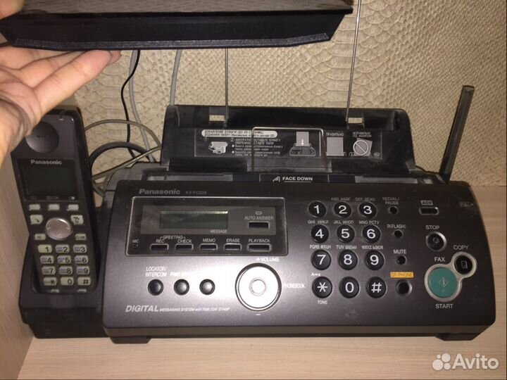 Факс panasonic KX-FC228