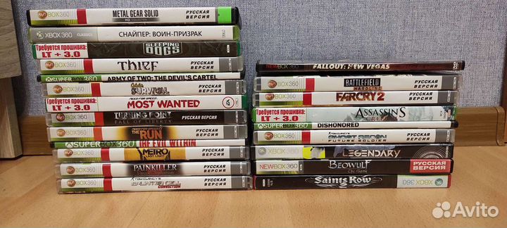 Диски для xbox 360 (не лицензия)