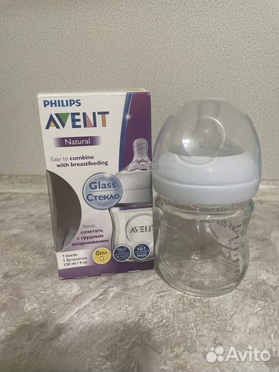 Бутылочки avent стекло