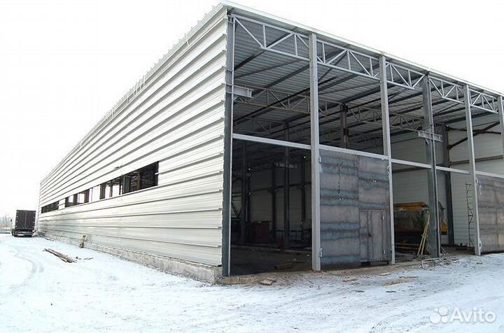 Металлический каркас для боксов