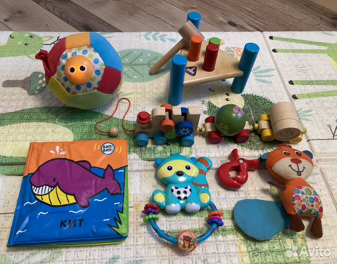 Развивающие, деревянные игрешки пакетом