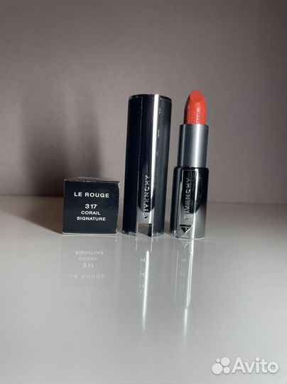 Помада givenchy le rouge, deep velvet, night noir