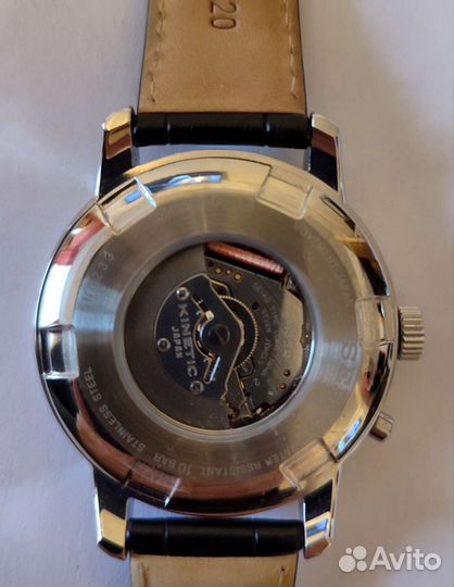 Часы Seiko kinetic GMT 5M85 оригинал