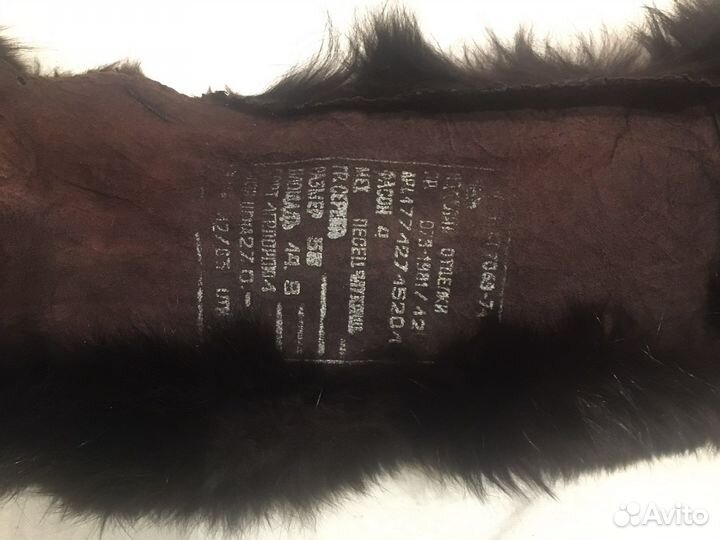 Воротник новый шкурка мех песец