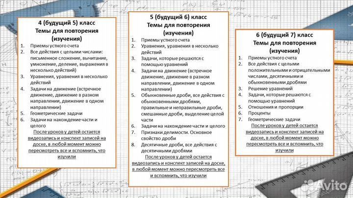 Репетитор по математике (алгебра, геометрия)