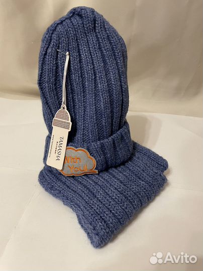 Шапка и снуд для девочки