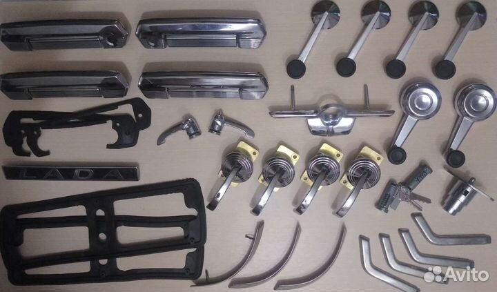 Коллекционный хром и запы ваз 2101-2107(ссср)