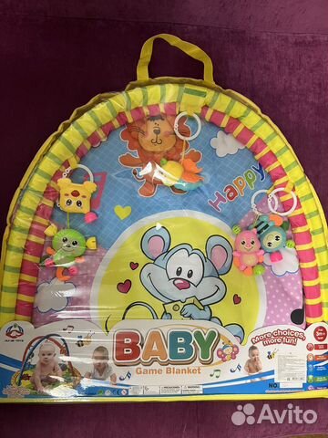Детский развивающийся коврик