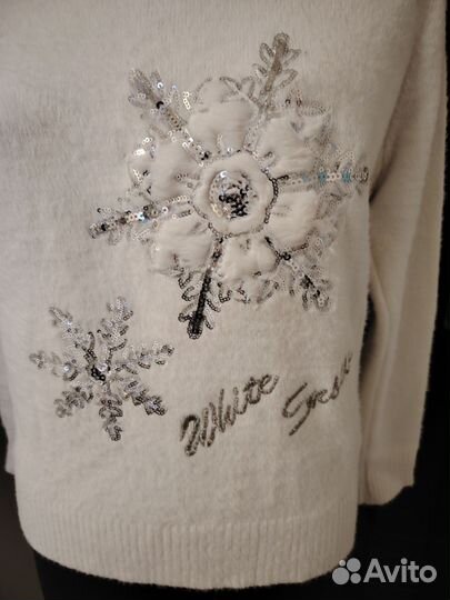 Свитер женский 3 шт пакетом 46