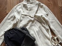 Кофта и джинсы для беременных