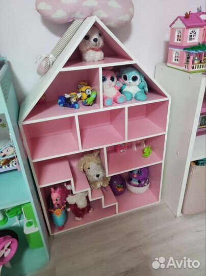Кукольный домик стеллаж