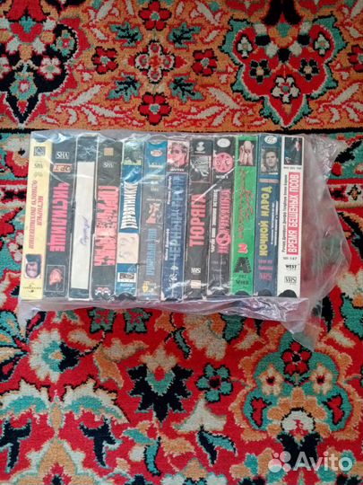 Видеокассеты бу 12 штук